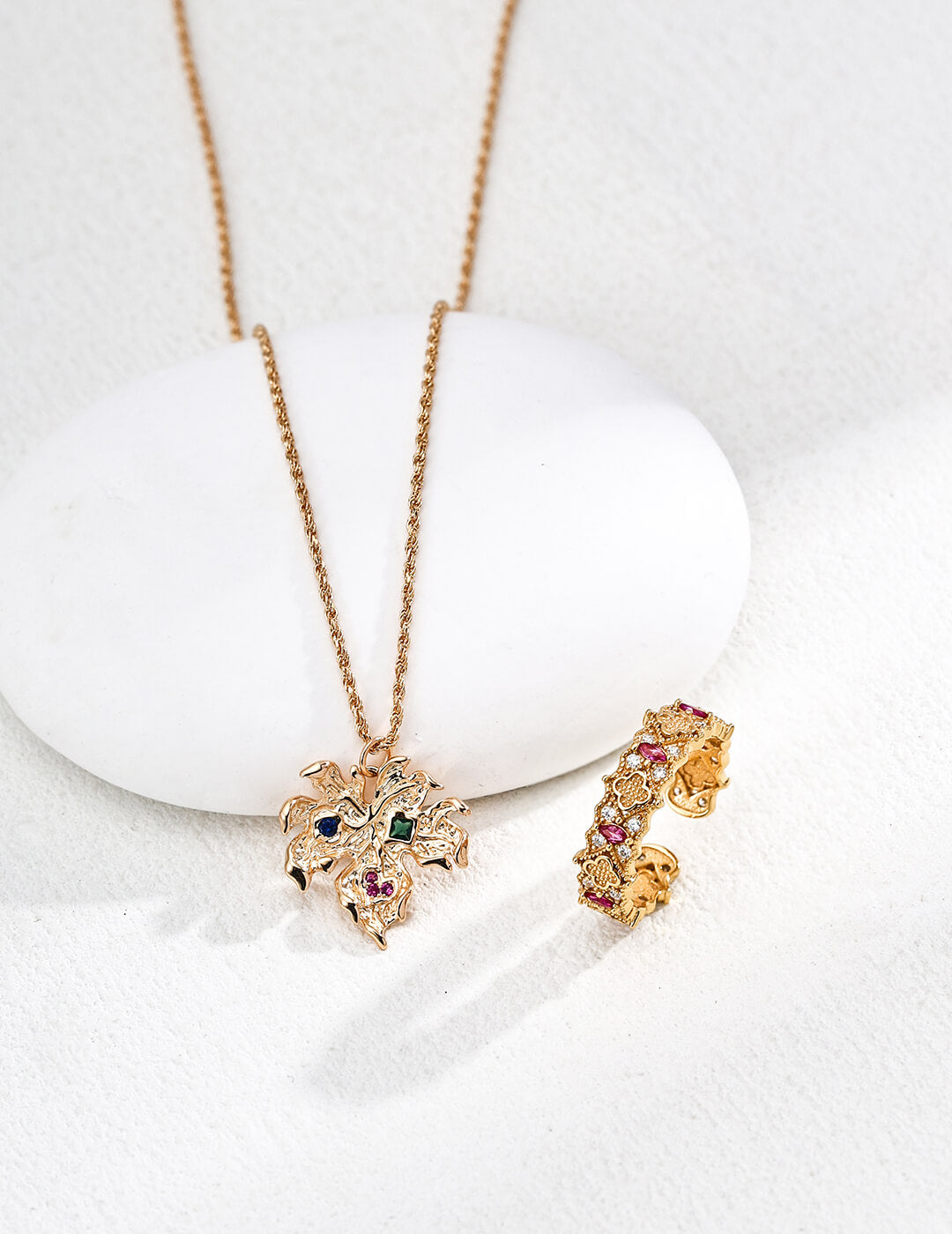 S925 Zircon Pendant Necklace