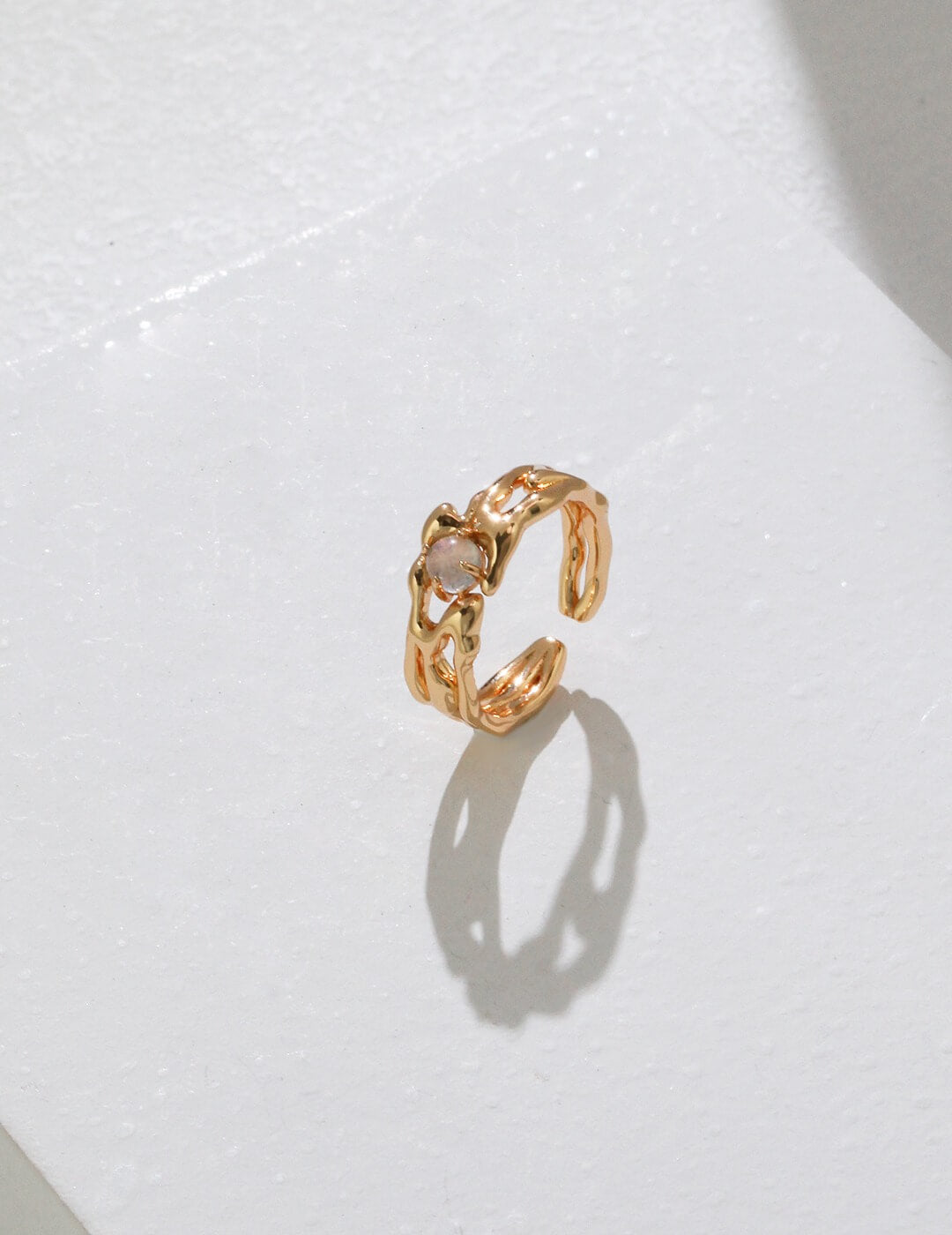 【Full Moon Jewelry】 “Aurora Confidence” Ring