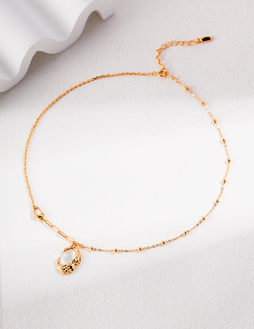 【Last Quarter Moon Jewelry】“Freedom Cracks” Necklace