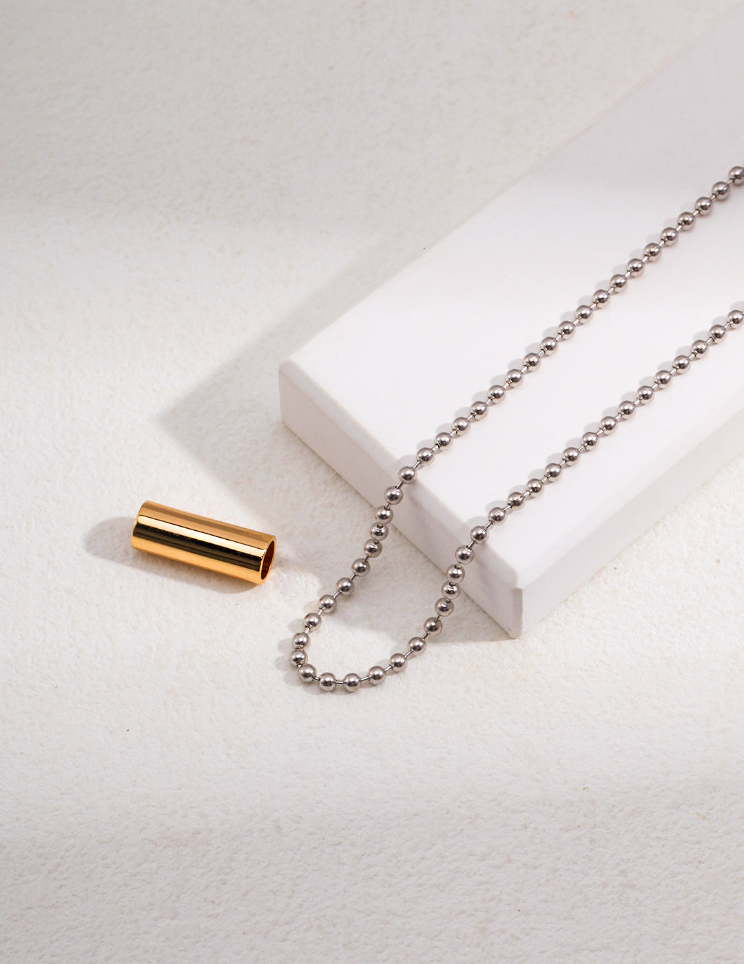Interstellar Minimalist Necklace|S925 Vintage Gold Geometric Pendant