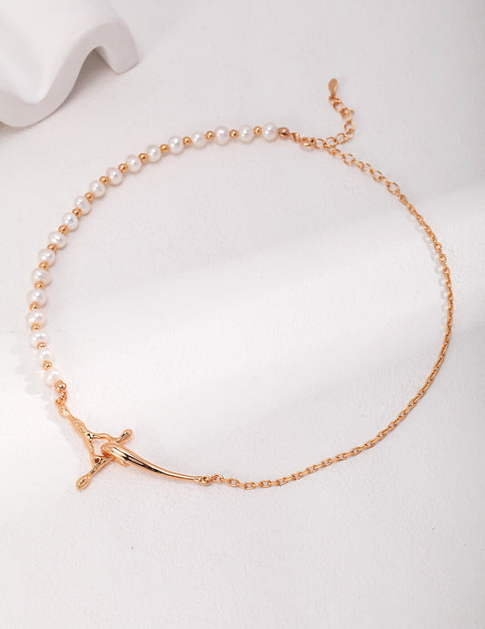【Full Moon Jewelry】“Mother-Child Shield” Necklace