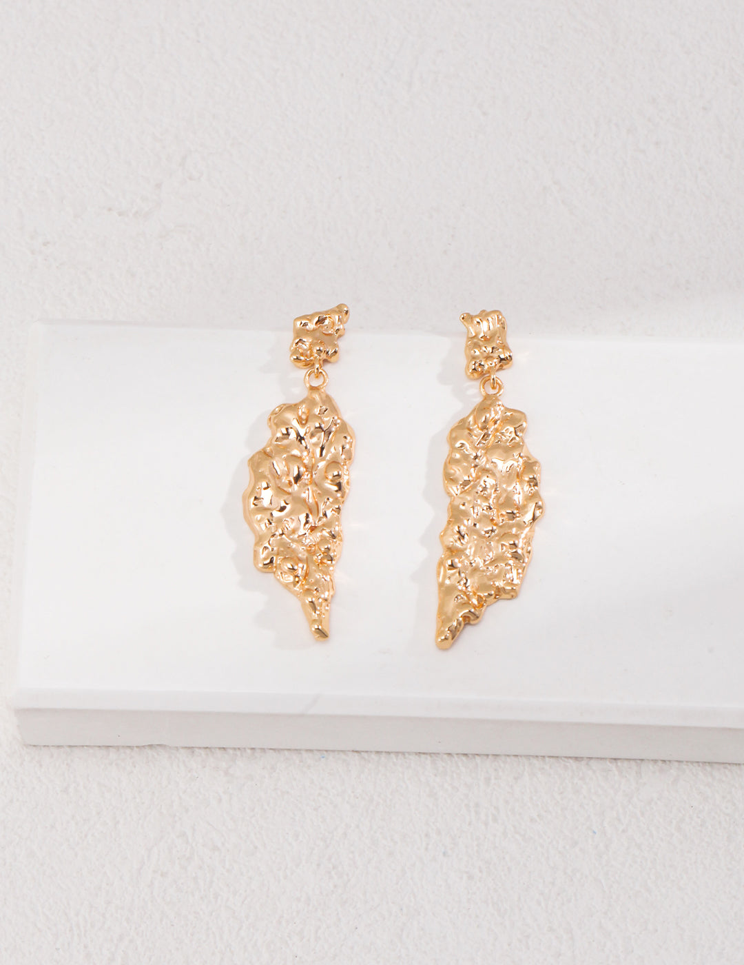S925 Silver Moon Phase Earrings – Vintage Gold Lunar Jewelry