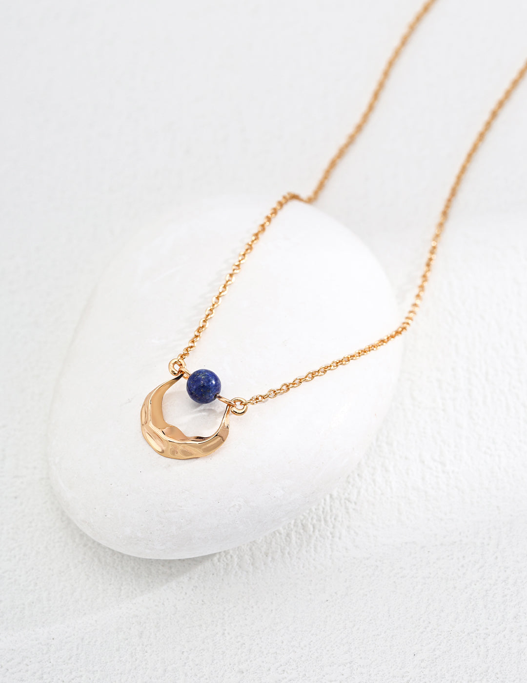 Waning Crescent Rhythm Necklace