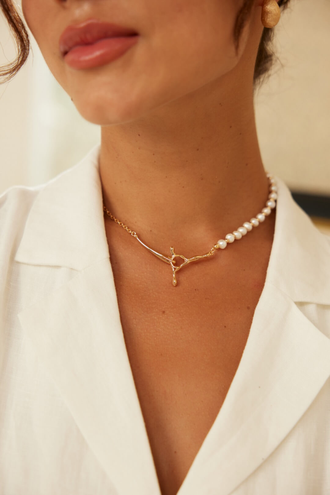 【Full Moon Jewelry】“Mother-Child Shield” Necklace