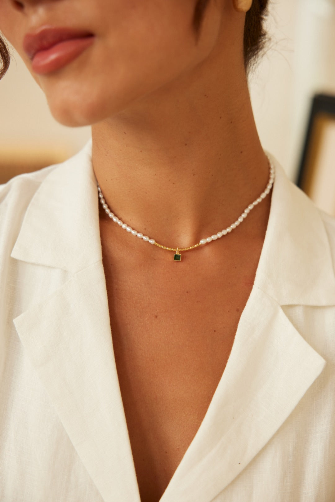 【First Quarter Moon Jewelry】“Privacy Shield” Necklace