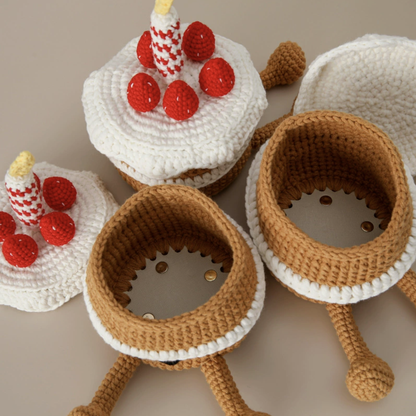Handmade Crochet Birthday Cake Box – The Cutest Party-Themed Storage Décor