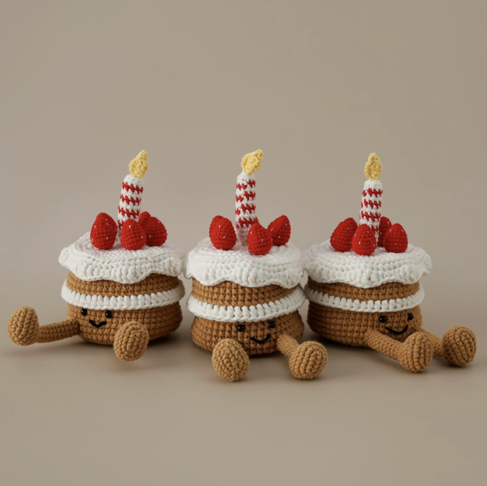 Handmade Crochet Birthday Cake Box – The Cutest Party-Themed Storage Décor