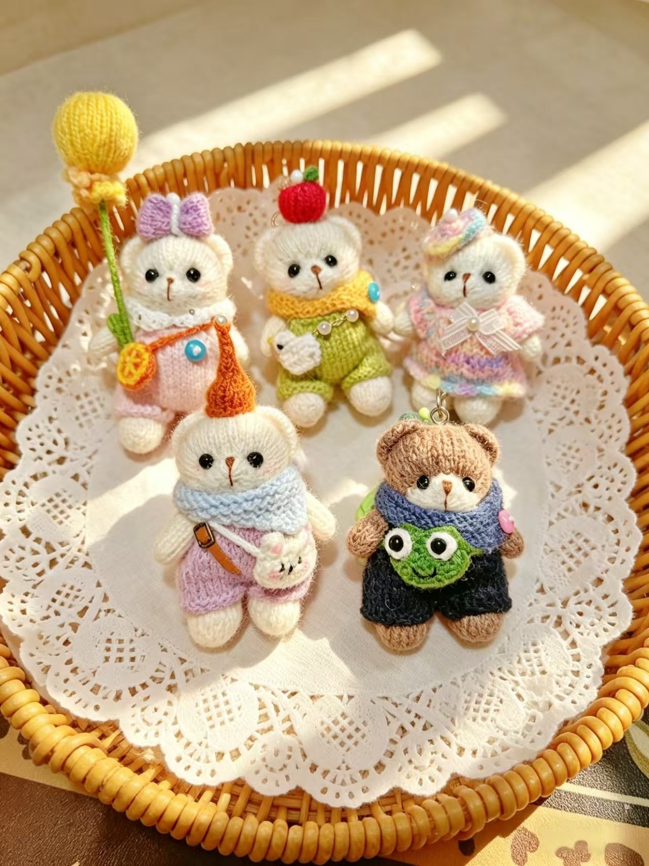 Handmade Knitted Bear 🧸