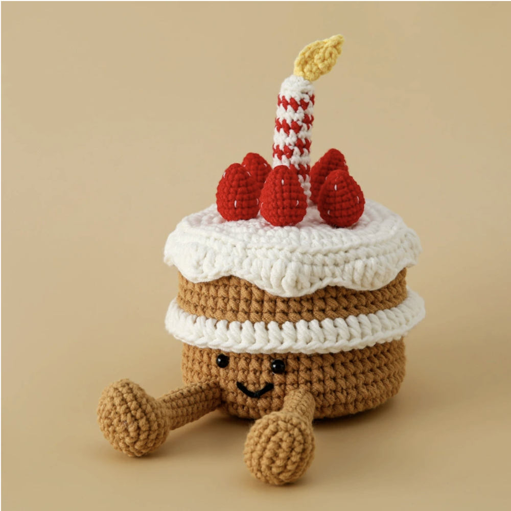 Handmade Crochet Birthday Cake Box – The Cutest Party-Themed Storage Décor