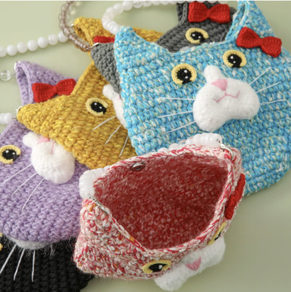 Handmade Crochet Cat Purse – The Cutest Arm Candy for Any Outfit