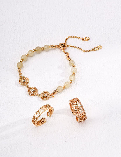 【First Quarter Moon Jewelry】214-Hour Power Reserve Bracelet