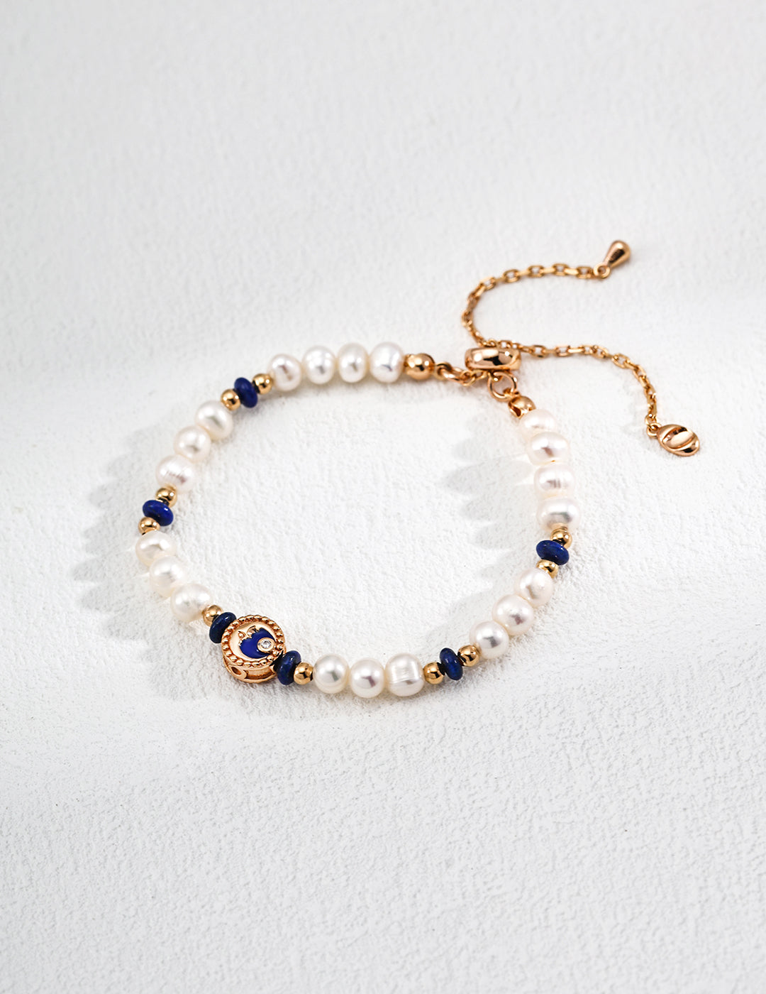 Galaxy Promise Set｜S925 Silver Pearl Lapis Lazuli Bracelet + Necklace