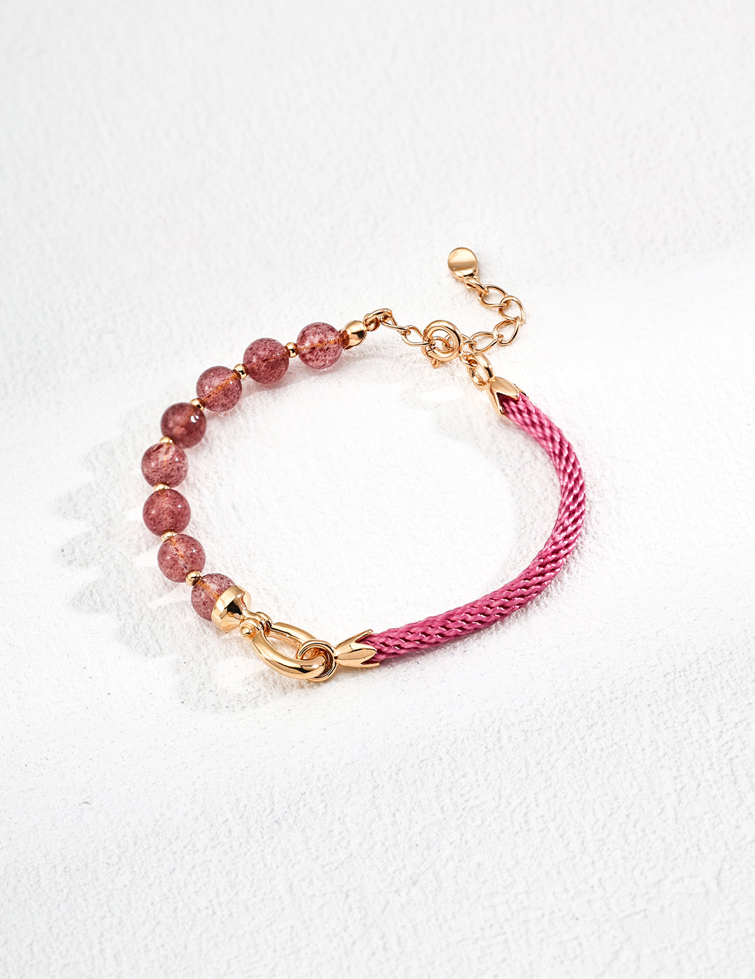 Star Track Whisper Bracelet | S925 Crystal Hemp Rope Bracelet