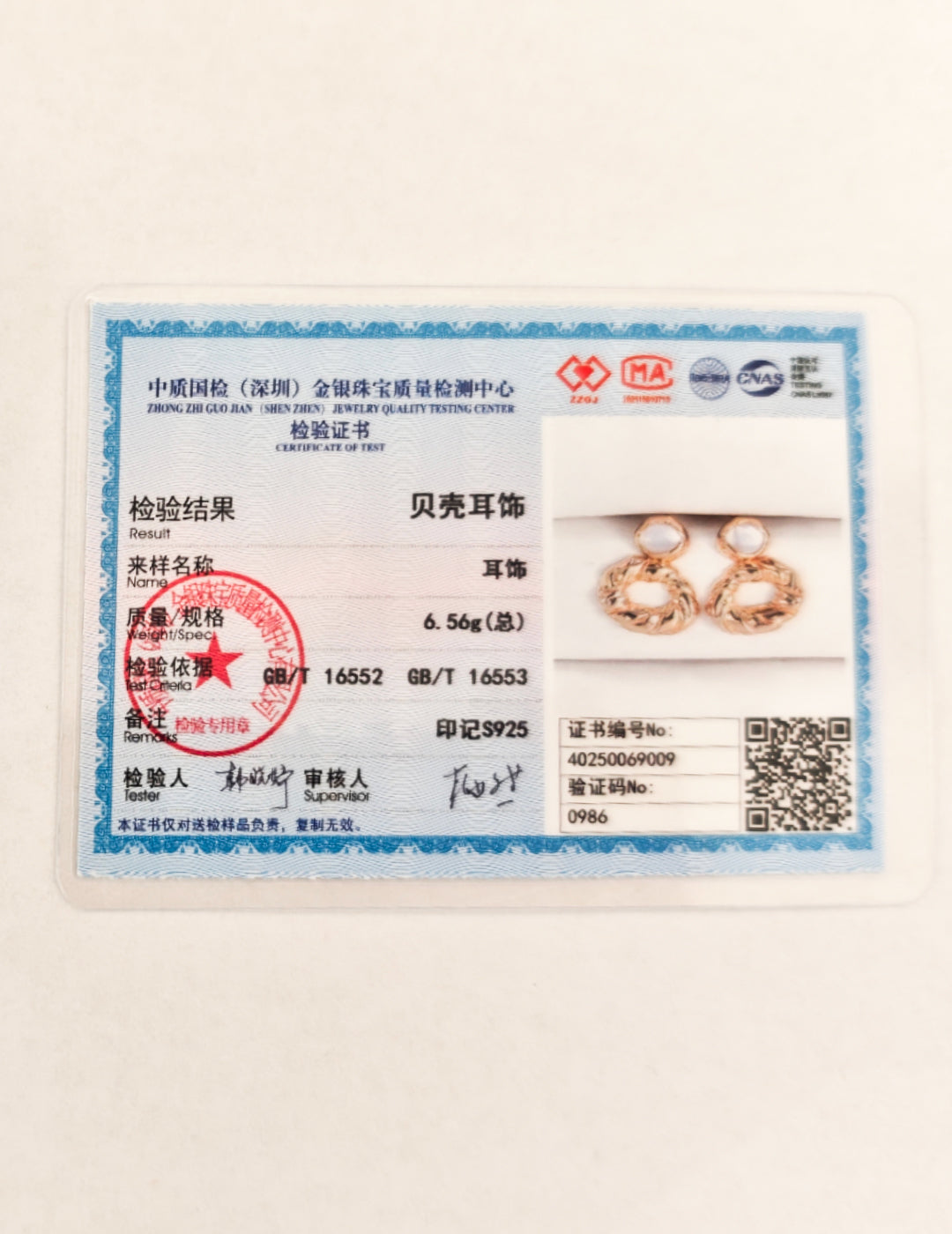 Paris Morning Earrings | S925 Silver Natural Mother-of-Pearl