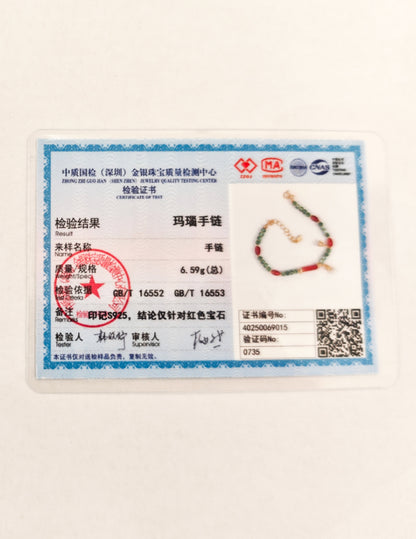 Starry Sky Secret Bracelet | S925 Vintage Gold Natural Pearl Agate Shell