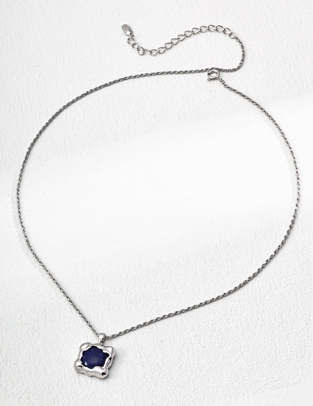 Galaxy Blue Necklace | S925 Silver Natural Lapis Lazuli Pendant