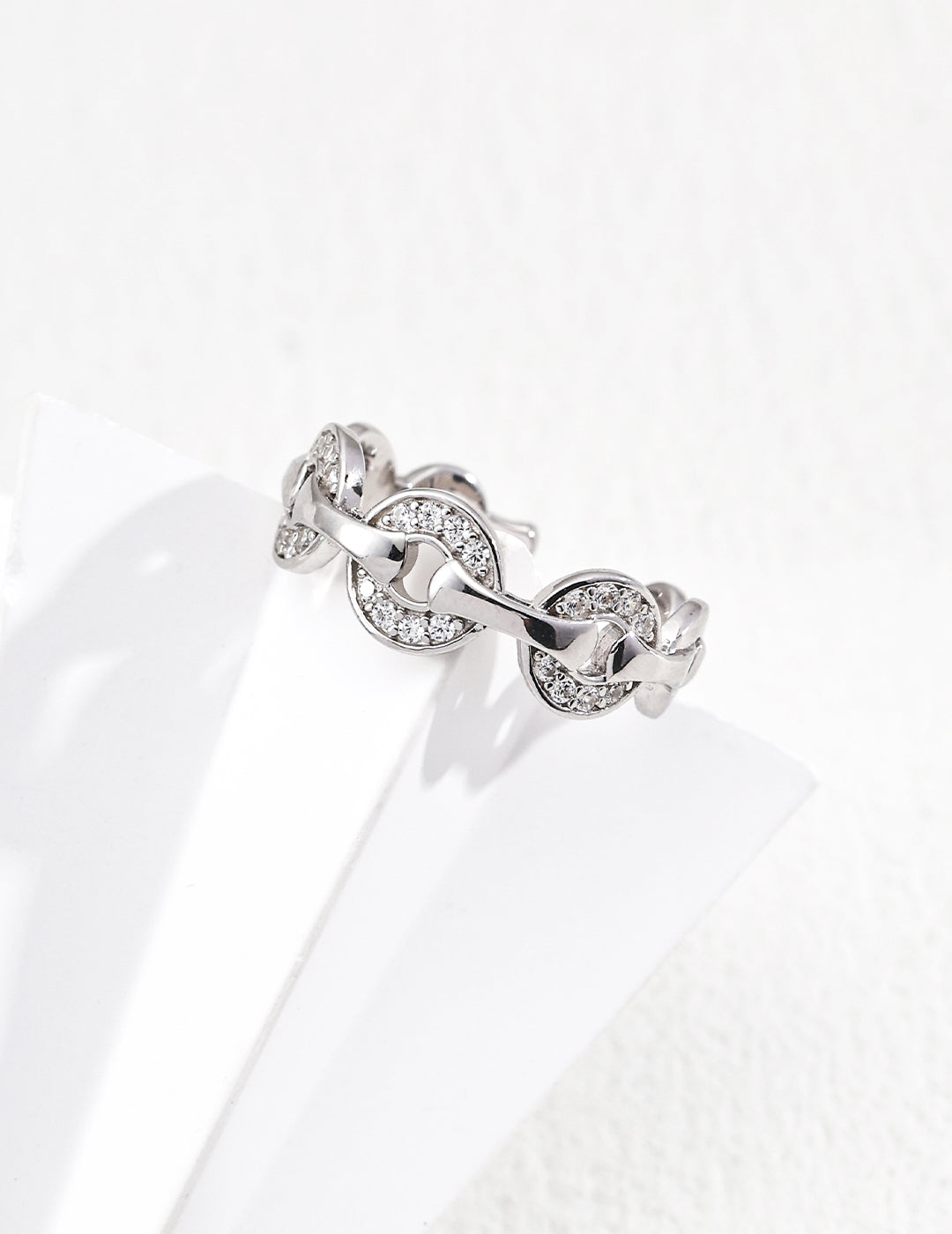 Star Promise Ring | S925 Silver Brilliant Zirconia