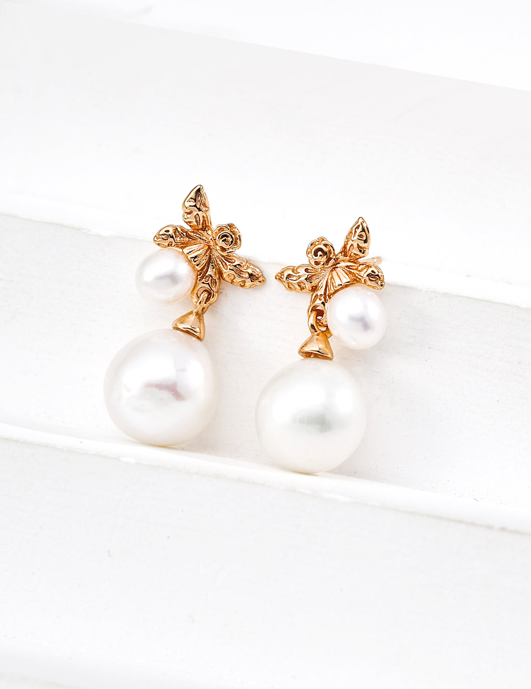 Moonlight Whisper Earrings | S925 Silver Natural Pearl