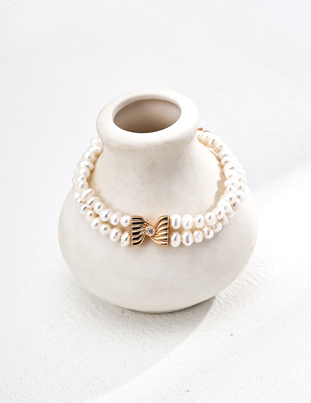 Star String Light Trail Bracelet | S925 Two-color Pearl Zircon