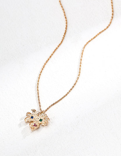 S925 Zircon Pendant Necklace