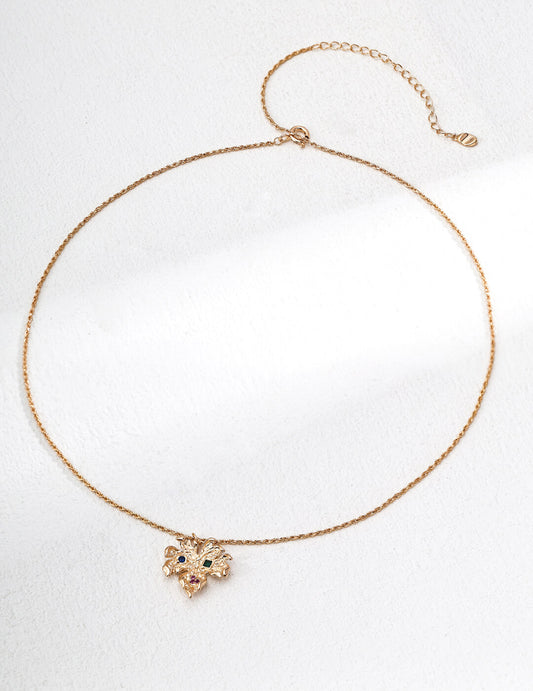 S925 Zircon Pendant Necklace