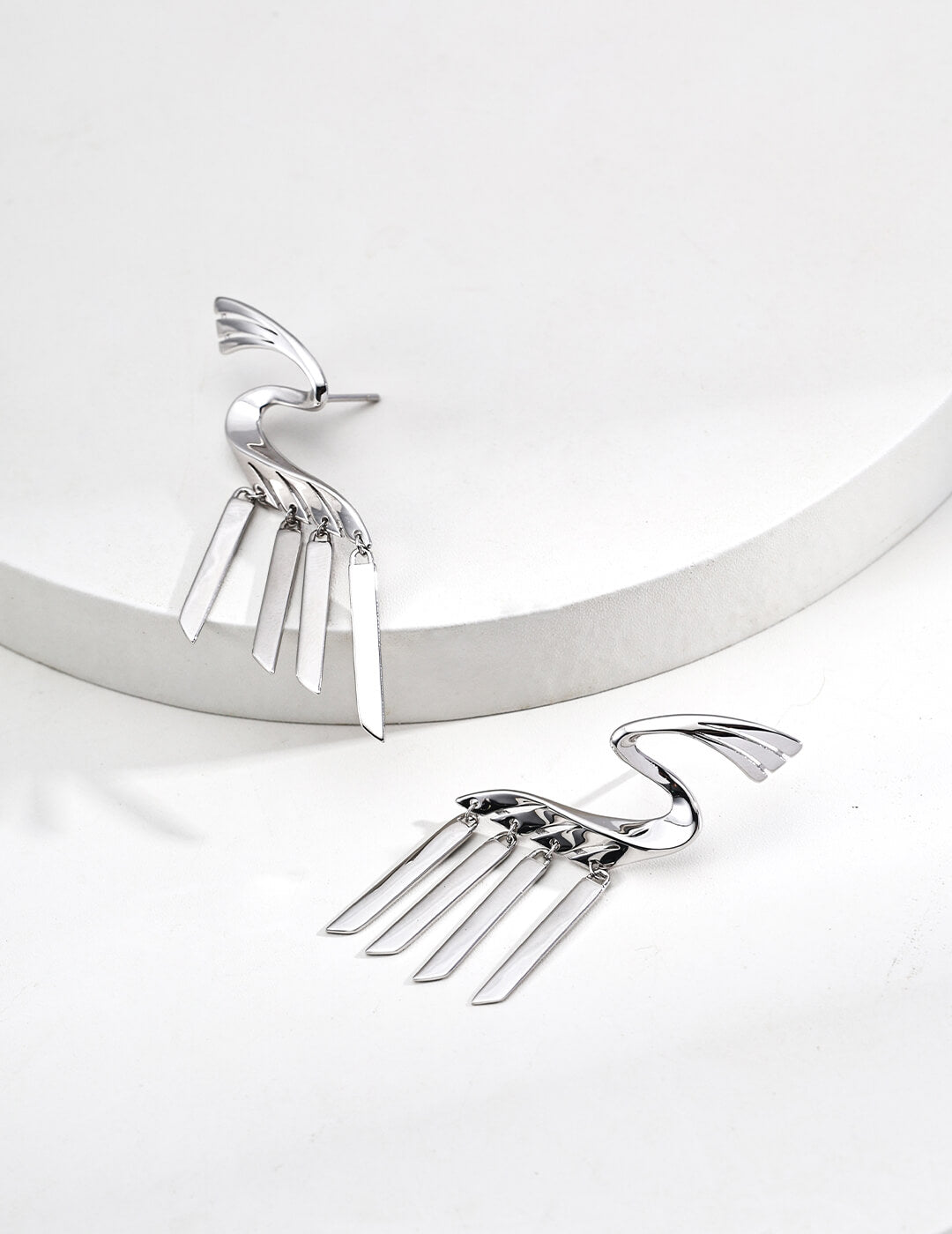 S925 Silver Designer Earrings – Vintage Gold & Sterling Silver Statement