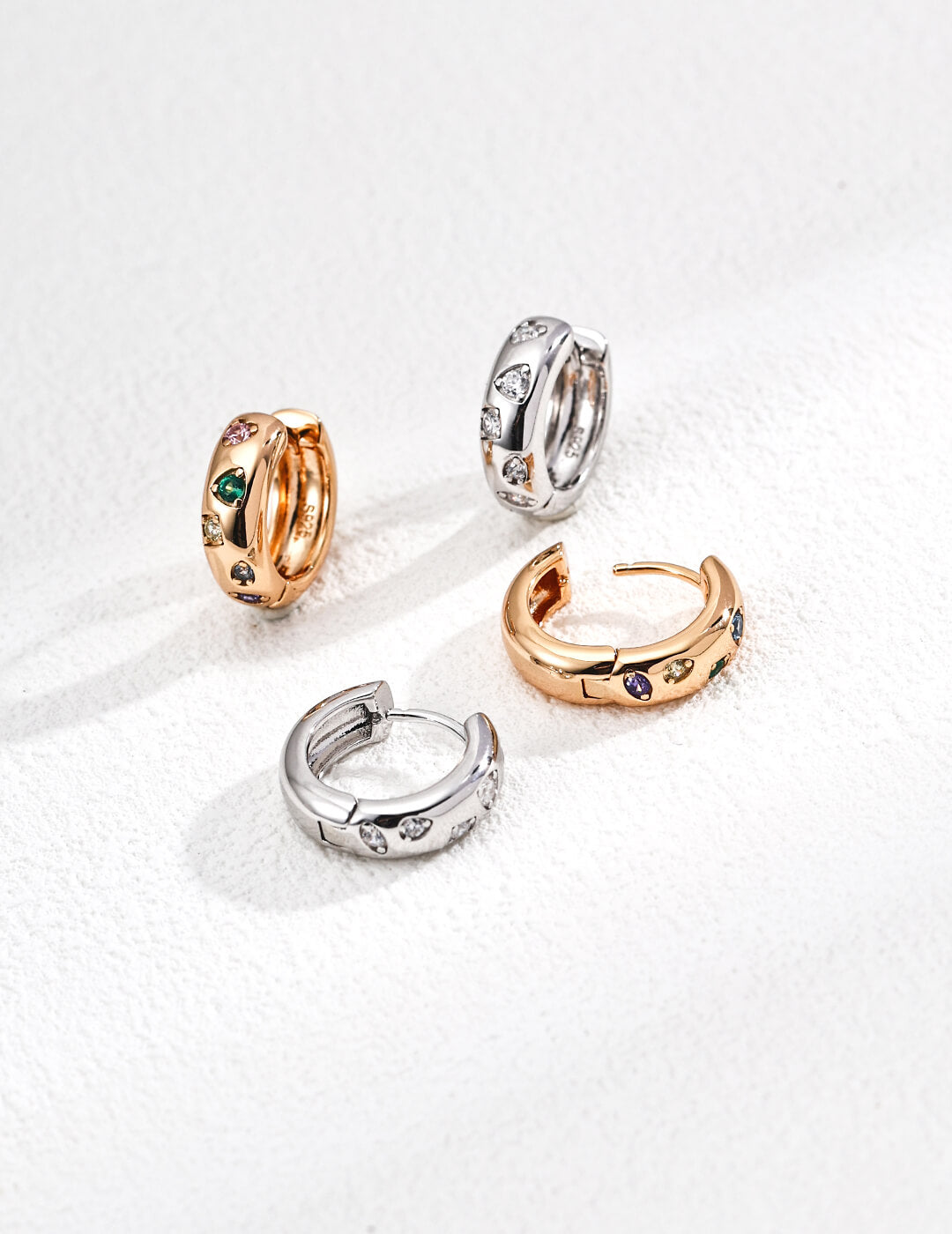 Everyday Sparkle — Vintage Zircon Earrings