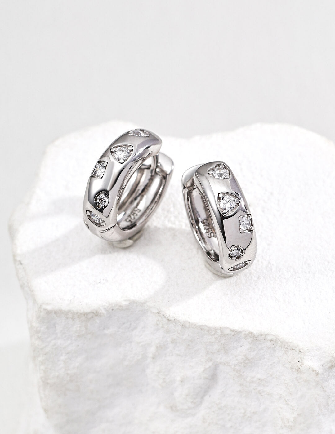 Everyday Sparkle — Vintage Zircon Earrings