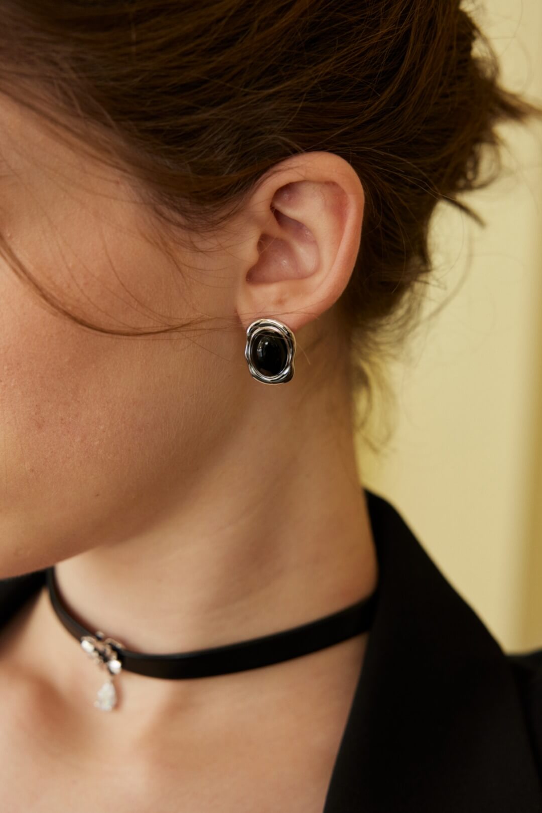 【Full Moon Jewelry】Decision Shield Earrings