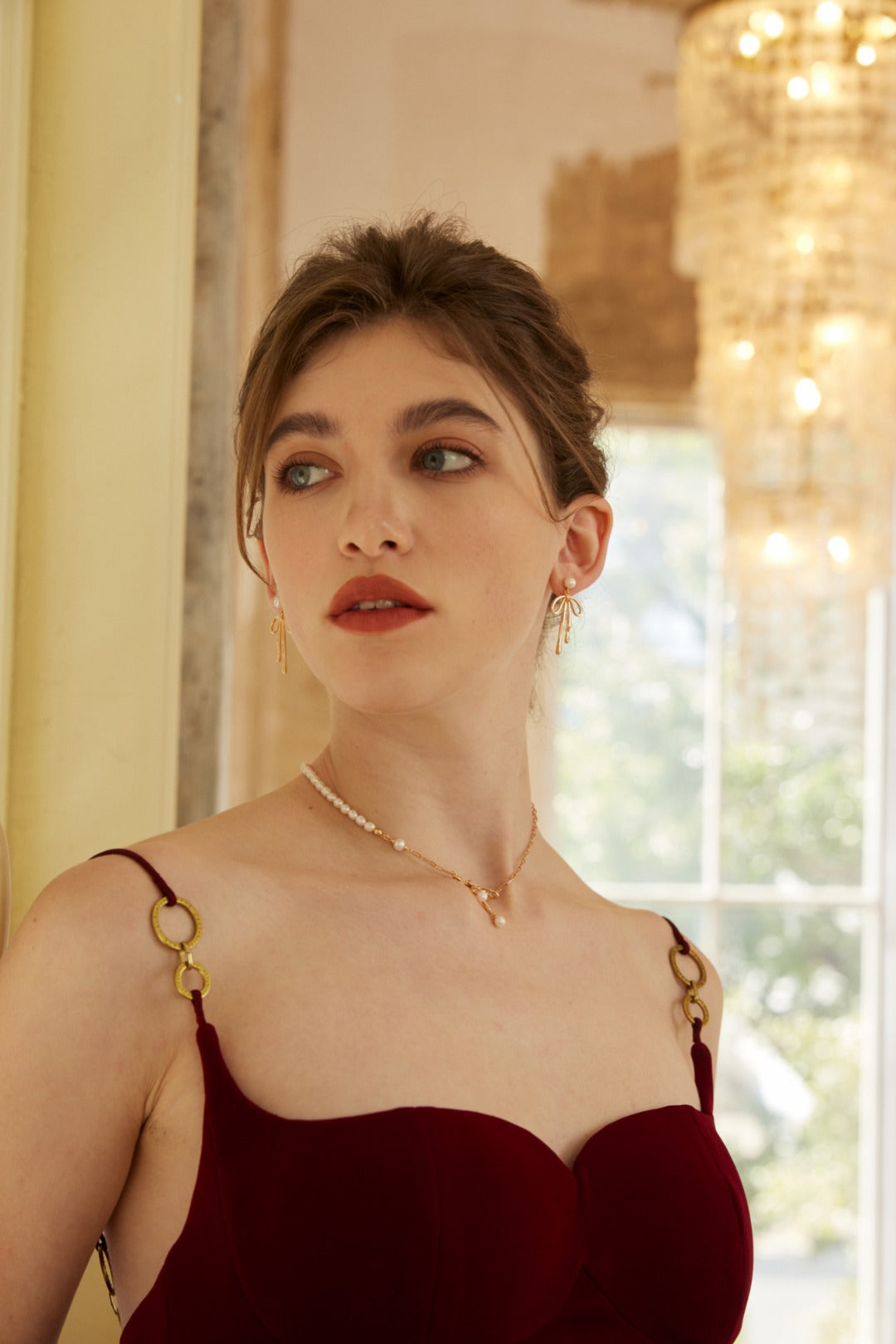 Whispering Stars Earrings | S925 Silver Natural Pearls