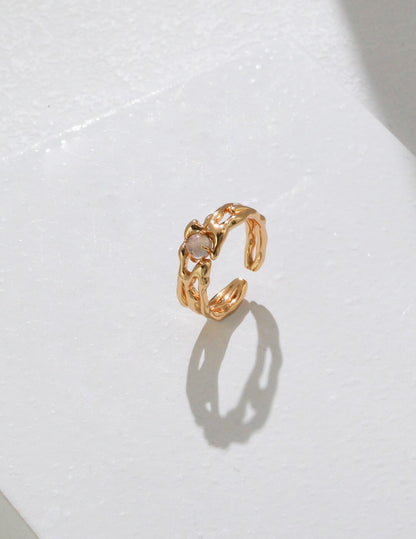 【Full Moon Jewelry】 “Aurora Confidence” Ring