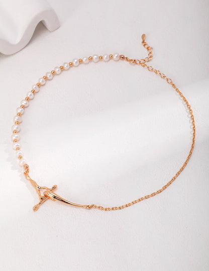【Full Moon Jewelry】“Mother-Child Shield” Necklace