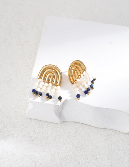 Last Quarter Moon Earrings