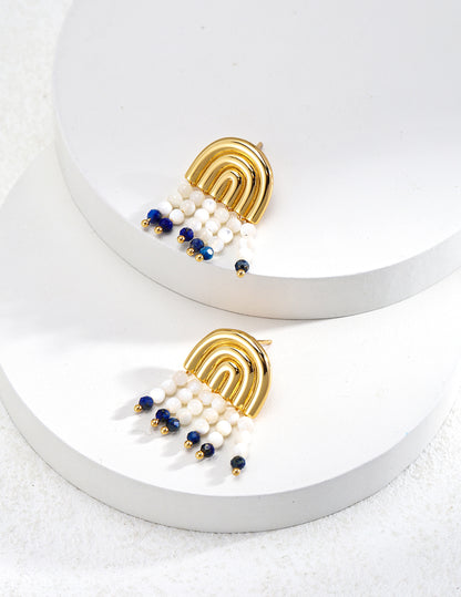 Last Quarter Moon Earrings