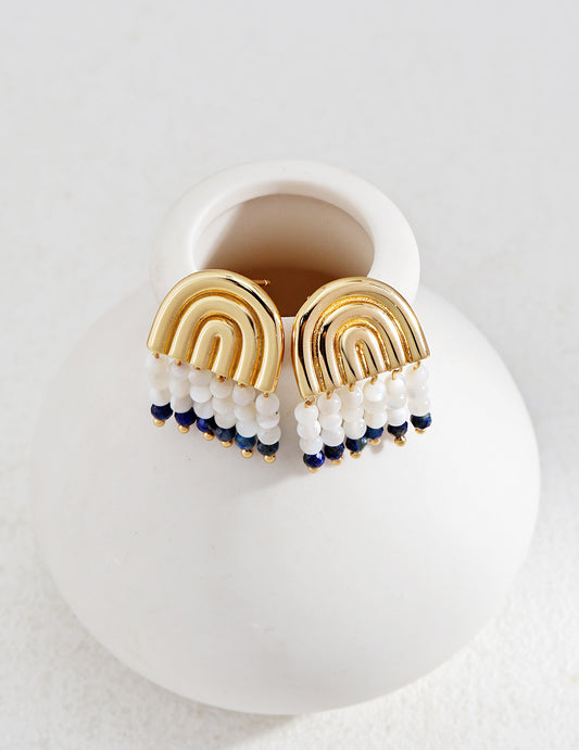 Last Quarter Moon Earrings
