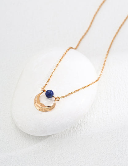 Waning Crescent Rhythm Necklace