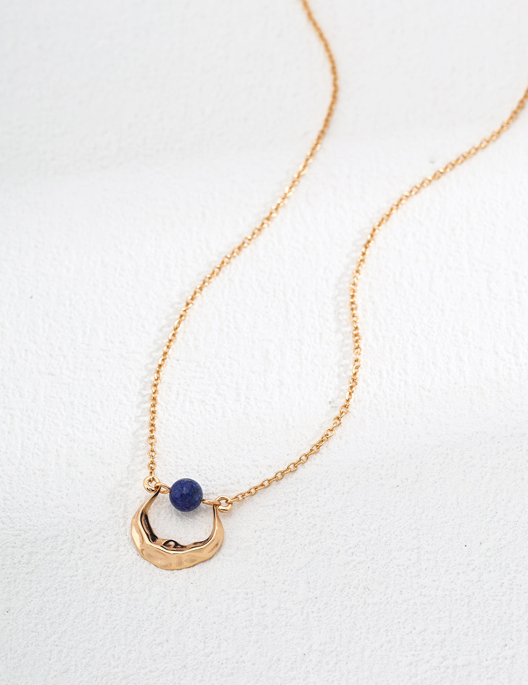 Waning Crescent Rhythm Necklace