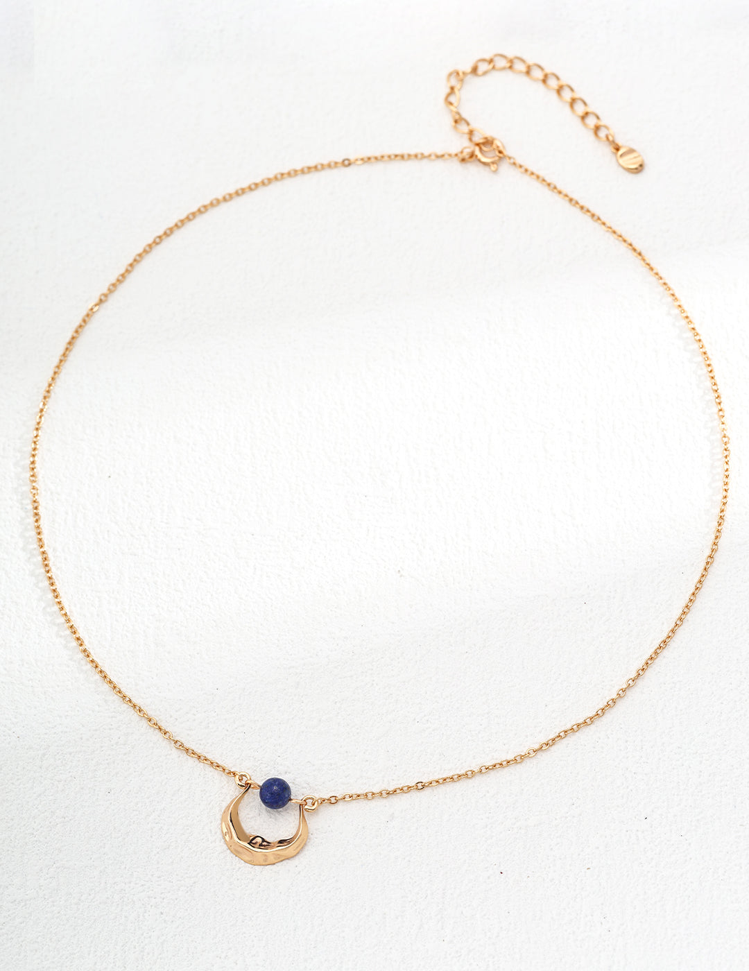 Waning Crescent Rhythm Necklace