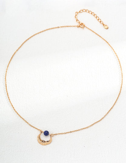 Waning Crescent Rhythm Necklace