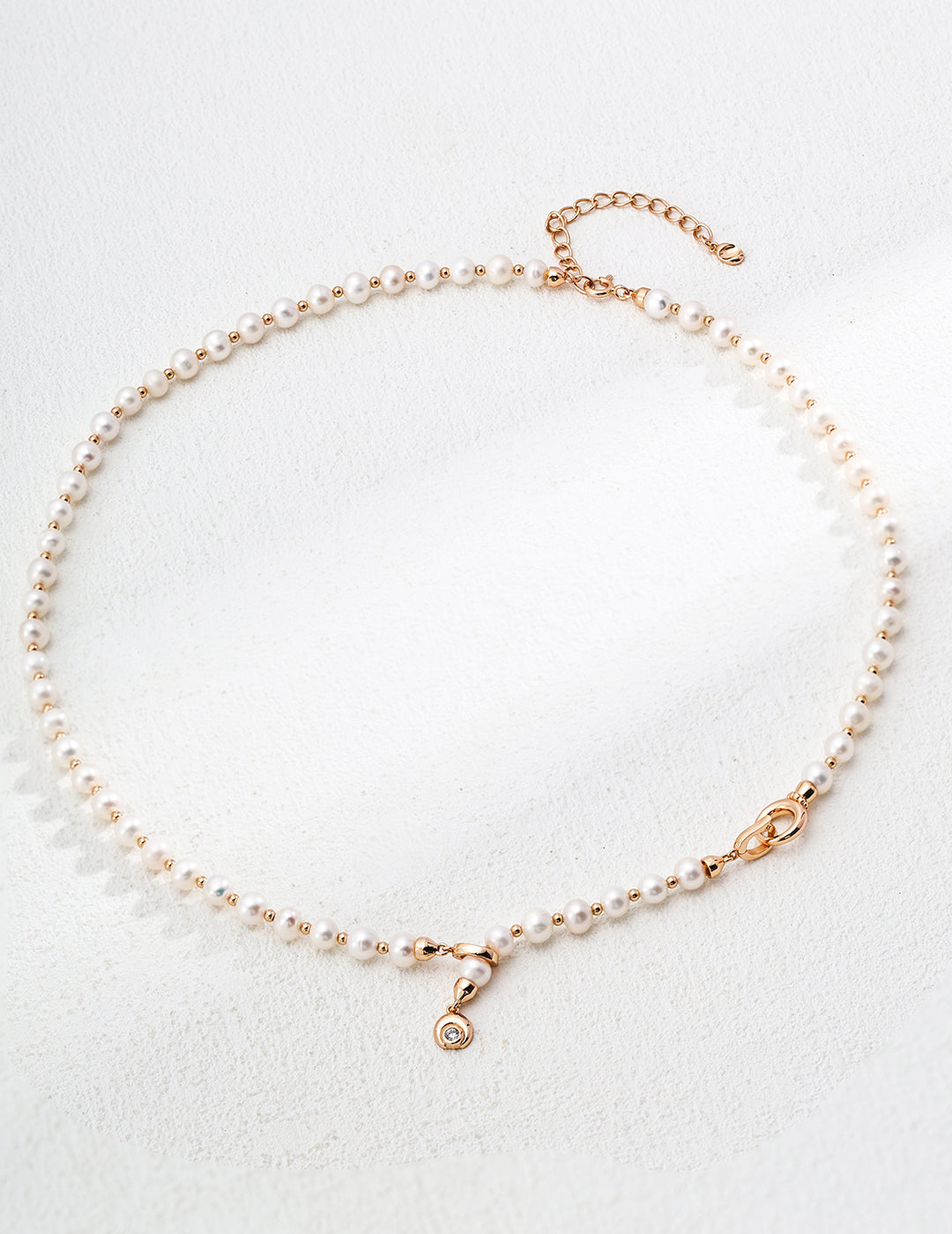 Galaxy Whispering Necklace | S925  Natural Pearl Zircon