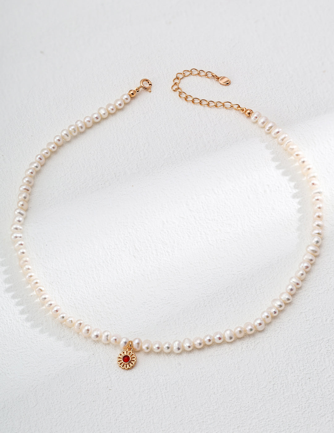 Double Star Gravity Set | S925 Silver Pearl Agate | Red and Black Stardust Necklace + Bracelet