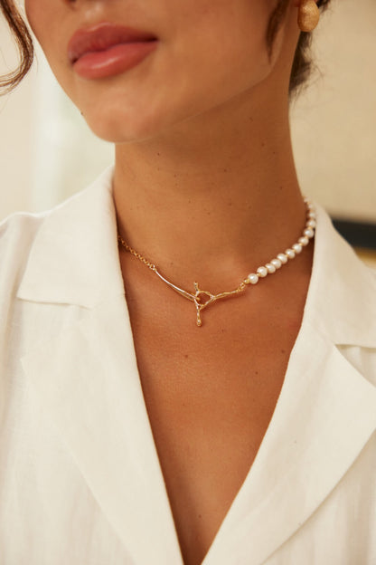 【Full Moon Jewelry】“Mother-Child Shield” Necklace